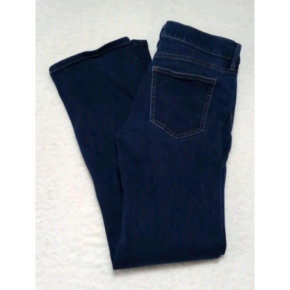 Jeans Femme Mashu Taille 5 - Coupe Skinny Délavée/destroy Dark Wash - Taille Basse - Très Bon état